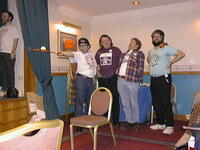 Simo, Dop, Mike and Rhodri